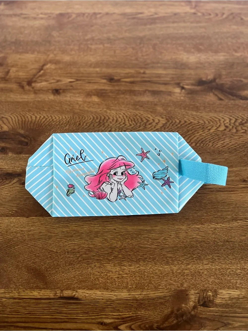 Primark Disney The Little Mermaid Ariel Light Blue cosmetic pouch/ Pencil Case